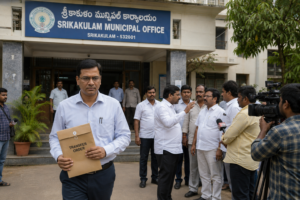 Srikakulam Municipal Commissioner Transferred amid Political Disputes