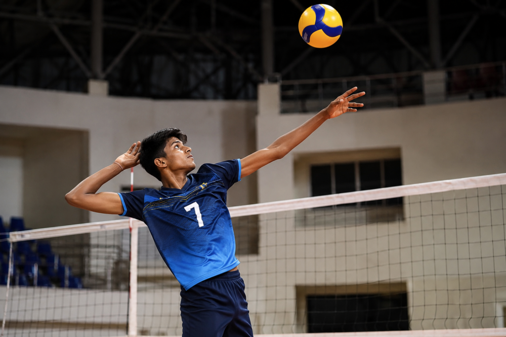 Srikakulam Volleyball Player Prepares For Under-17 World Cup
