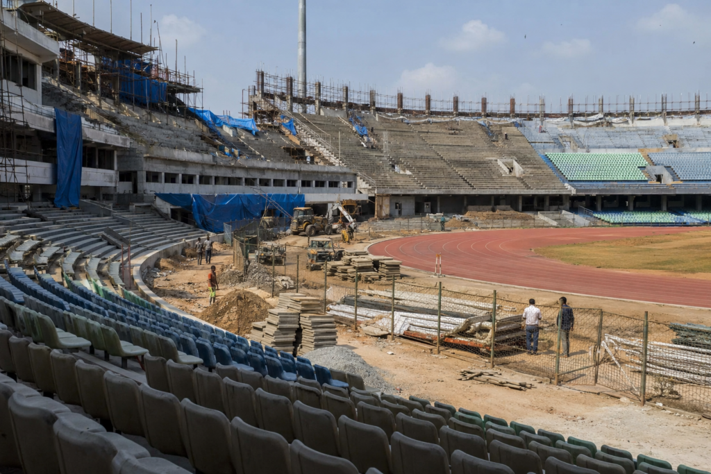 Kodi Rammurthy Stadium Renovation Faces Delays
